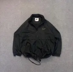 NIKE ナイロンジャケット　銀タグ　ドローコード付き　old