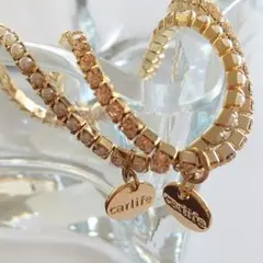 パール調 ラインストーン ブレスレット セット