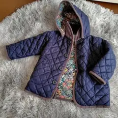 ダウン　紺　130