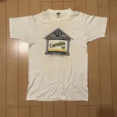 90s USA製　Convention '97 Tシャツ ホワイト　Lサイズ