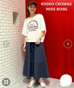 【RODEO CROWNS WIDE BOWL】キャンディーカラースカートのサムネイル