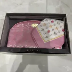 セリーヌ ポーチ&ハンカチセット