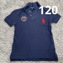 Polo Ralph Lauren ネイビー ポロシャツ 7T 120cm