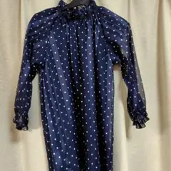 GREEN LABEL RELAXING ドット柄ワンピース