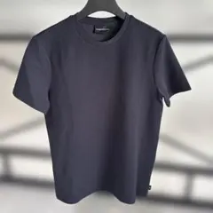 【新品未使用品】EMPORIO ARMANI ストレッチTシャツ ネイビーのサムネイル