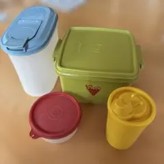昭和レトロ タッパー 食品保存容器セット レトロポップ - メルカリ