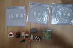 「ミッフィー まとめ売り セット ラバーコースター クリップ miffy