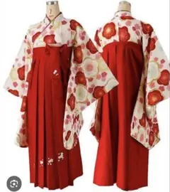 Catherine Cottage 袴セット110サイズ 花柄　着方説明書有り