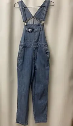 GU ジーユー　デニムサロペット　サイズS