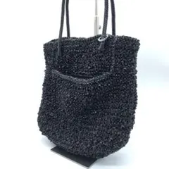 【美品】アンテプリマ ワイヤーバッグ PVCワイヤー ハンドバッグ　ブラック