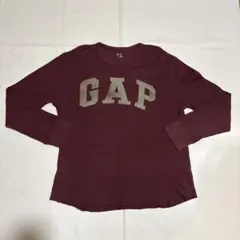 old gap サーマル ロゴ ロンt L y2k archive city - メルカリ