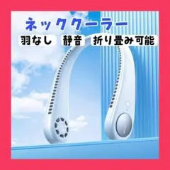 ❤即日発送❤羽なし 首かけ扇風機 ネッククーラー 安心設計 静音 ギフト
