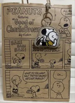 新品未使用　PEANUTSCafe クッションキーホルダー