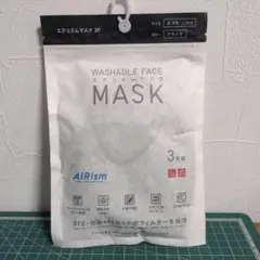 ユニクロ　エアリズムマスク ふつう Lサイズ　ブラック