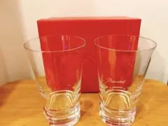 【未使用】バカラ ベガ ペアハイボールタンブラー　グラス 2個純正箱・赤冊子付き