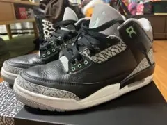 Jordan Air Jordan 3 ブラック/グリーンセメント