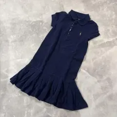Polo Ralph Lauren ネイビー ワンピース 半袖