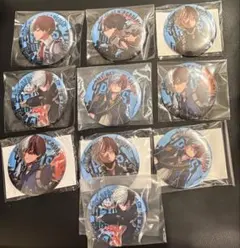 僕のヒーローアカデミア 原作 コレクション 缶バッジ 轟焦凍 10点 セット