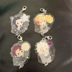 鬼滅の刃アクリルキーホルダー 4点セット