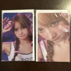 NiziU HAPPYDRAW フォトカード 2枚セット　ニナ　オンラインくじ