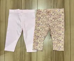 【NEXT】クロップドレギンス 2枚セット 120cm