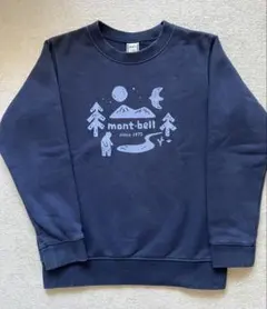 mont-bell トレーナー 130 ネイビー