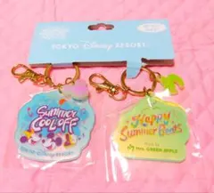 ディズニーミセスコラボ　サマークールオフ　キーチェーン