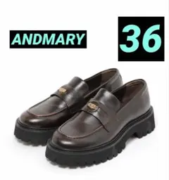 36サイズ ANDMARY Blair basic loafer - メルカリ
