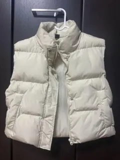 SHEIN Dazy ダウンベスト 白のサムネイル