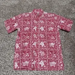 レインスプーナーハワイアンシャツラハイナセーラーフルオープン90s ハワイ製