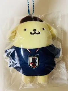 ポムポムプリン　サンリオ むにゅぐるみマスコット サッカー日本代表Ver2026のサムネイル