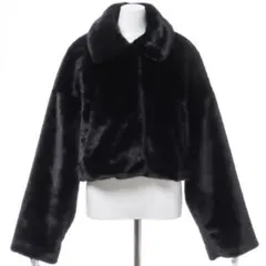 INGNI ステンカラーエコファーブルゾン