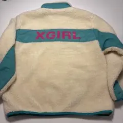 XGIRL フリースジャケット ハーフジップ