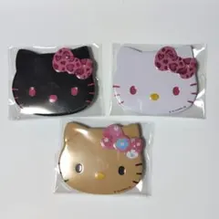 ハローキティ　フェイス缶バッジ