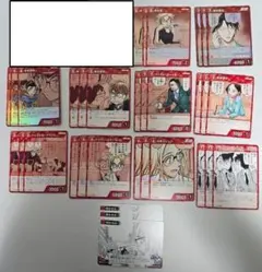 コナンカードゲーム 魅惑のマジック 赤 レアリティR以下セット 沖矢昴