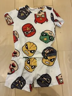 SHEIN キッズ Tシャツ ショートパンツ セットアップ 4Y マーベルのサムネイル