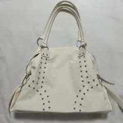 【大容量&かわいい】スタッズ付き ショルダーバッグ