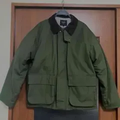 BEAMS HEART コーデュロイ 中綿 ブルゾン　オリーブ