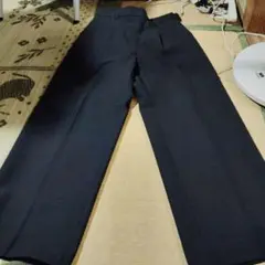 ダブルクロス ワイド パンツ -ウォッシャブル・ストレッチ・防シワ-