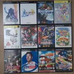 （バラ売り可）PS2ソフト12本セット