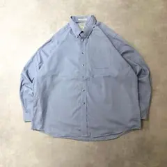 エルエルビーン古着L.L.Bean長袖オックスフォードシャツブルーSC45