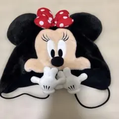 ディズニー ミニーマウス 耳付き帽子 ファンキャップ