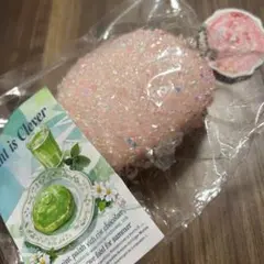 xxx 大福　ピンク ビーズ スクイーズ
