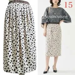 大きいサイズ15 4L★Aquascutum アクアスキュータム　ハートスカートのサムネイル