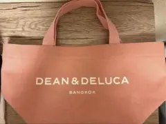 DEAN & DELUCA トートバッグ バーガンディ/ベージュバンコク限定品 