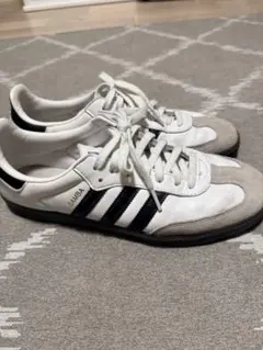 adidas Samba ホワイト/ブラック スニーカー