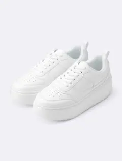 GU ボリュームソールコートスニーカー M