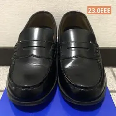 MOONSTAR ブラックローファー 23.0cm