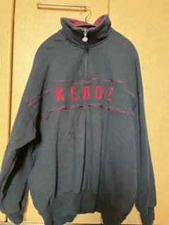 keboz ハーフジップスウェット