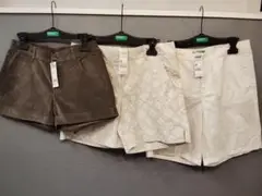 BENETTON ベネトン ショートハーフパンツ 3本まとめ売り